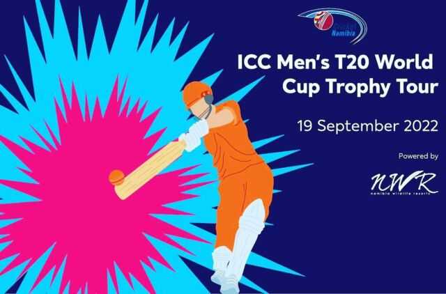 Here is your chance to win great prizes including a stay at any of our resorts. Spot the team moving with the ICC Men’s T20 world Cup trophy, take a photo and tag us. Trophy arrives on the 19th of September.
#tourismandsports #cricket #T20WorldCup #NWR #Namibia